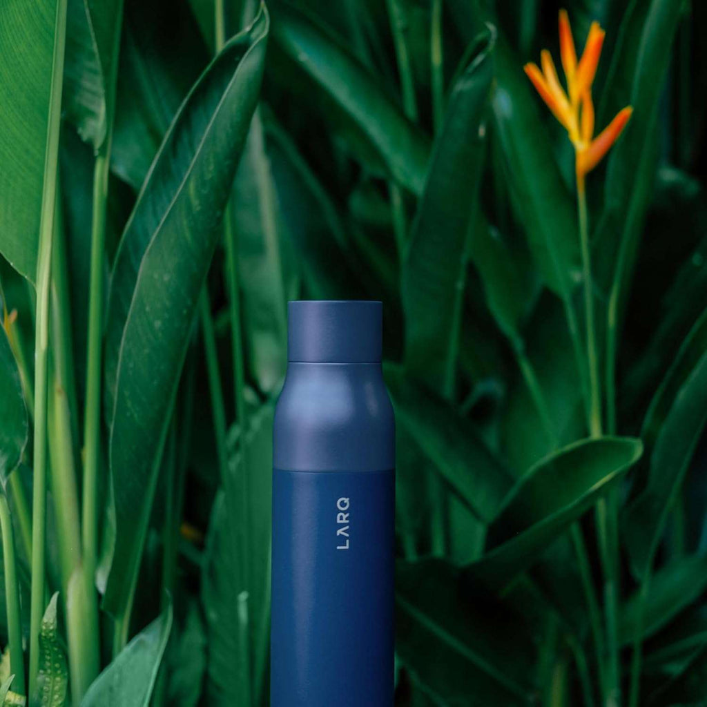 LARQ PureVis 25oz Self-Cleaning Water Bottle – Insulated Stainless Steel with UV Purifier, Monaco Blue - Quality Prime Hub