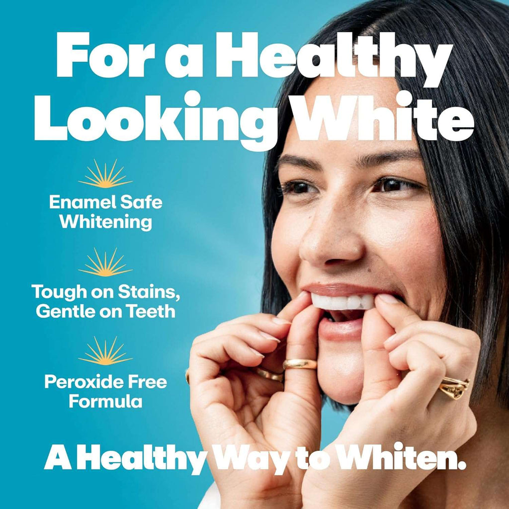 Lumineux Teeth Whitening Strips – 21 Treatments, Peroxide-Free, Enamel Safe, Sensitivity-Free